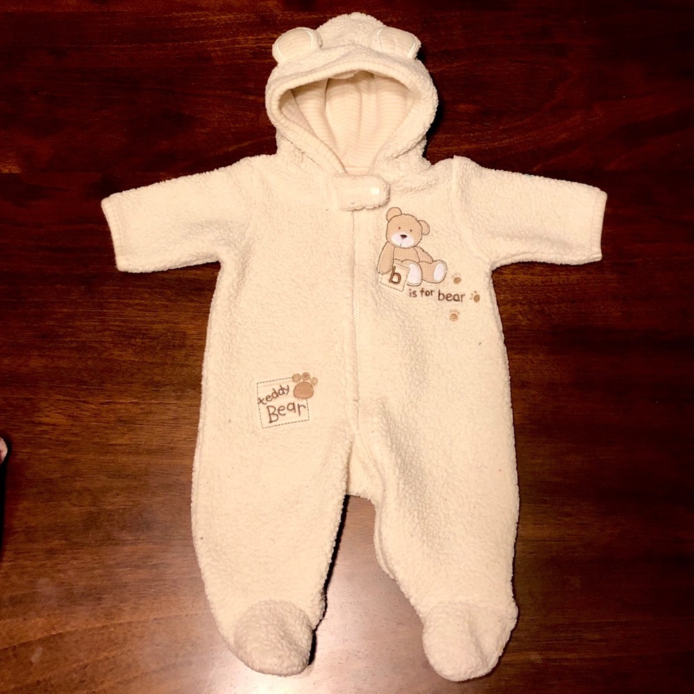 Carters newborn Sherpa Hooded Bunting